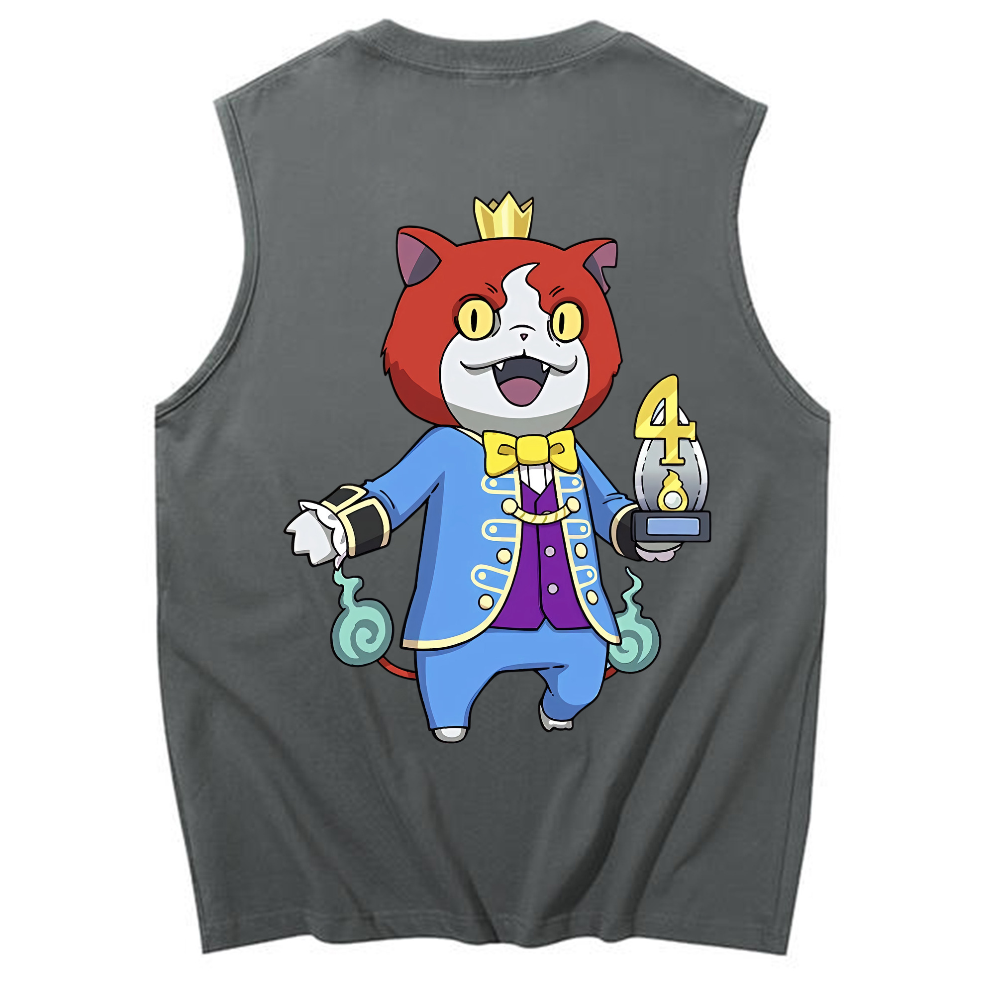 （画像用） 妖怪ウォッチ Yo-kai Watch コットン100％タンクトップ（背面プリント）